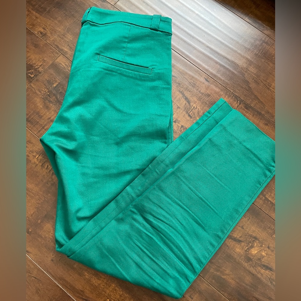 MNG Green ankle trouser